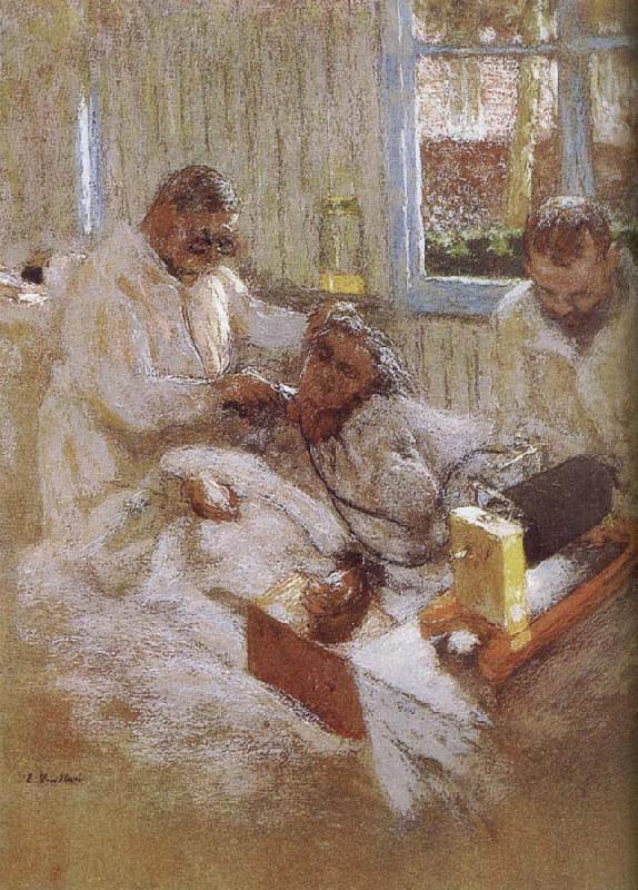 The doctor and pat, Edouard Vuillard